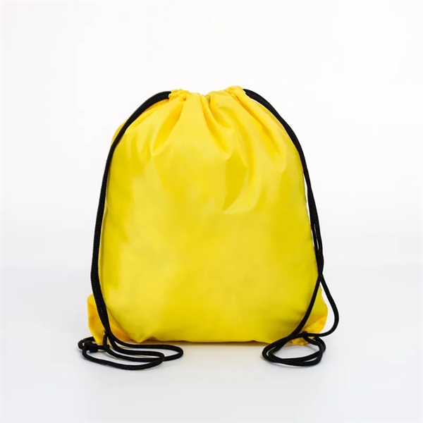 Waterproof Polyester Drawstring Bag - Waterproof Polyester Drawstring Bag - Image 15 of 18