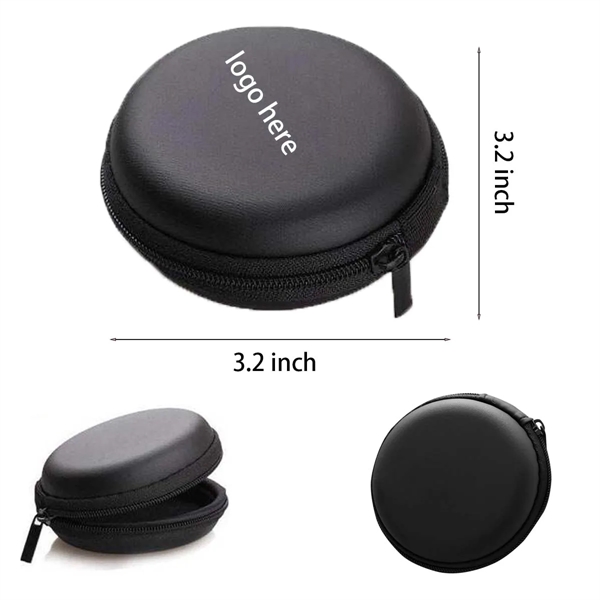 Eva Zipper Forte Ear Bud Charger Ultra Travel Kit -Black - Eva Zipper Forte Ear Bud Charger Ultra Travel Kit -Black - Image 0 of 1