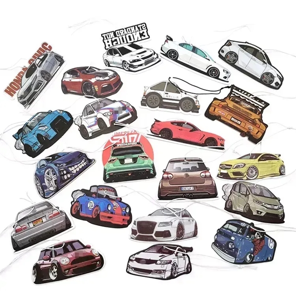 Custom Shaped Paper Air Freshener - Custom Shaped Paper Air Freshener - Image 1 of 3