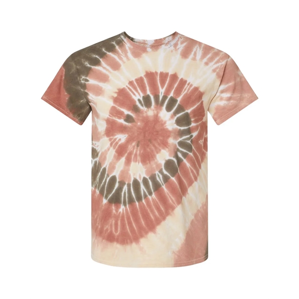 Dyenomite Multi-Color Spiral Tie-Dyed T-Shirt - Dyenomite Multi-Color Spiral Tie-Dyed T-Shirt - Image 62 of 74
