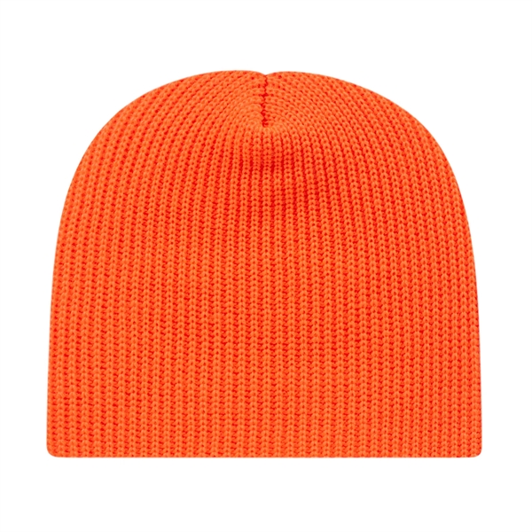 Ribbed Knit Beanie - Ribbed Knit Beanie - Image 3 of 7