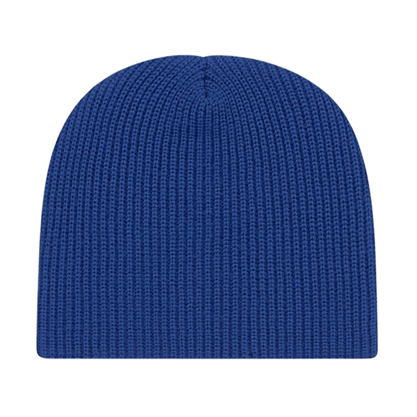 Ribbed Knit Beanie - Ribbed Knit Beanie - Image 6 of 7