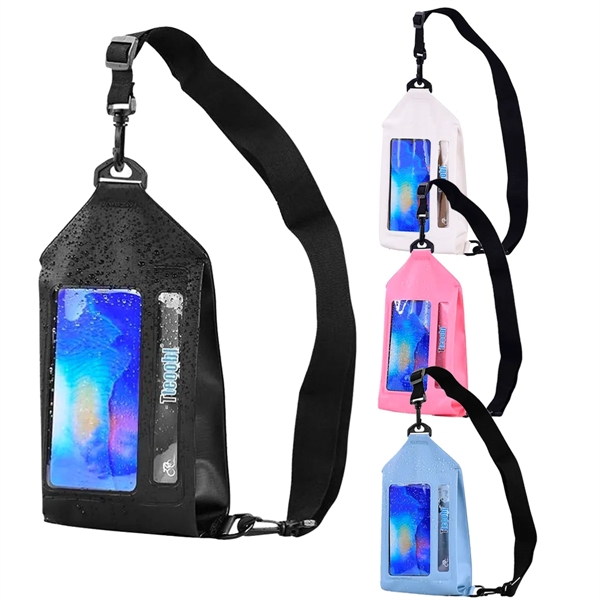 Screen Touch Sensitive Waterproof Fanny Pack - Screen Touch Sensitive Waterproof Fanny Pack - Image 0 of 2