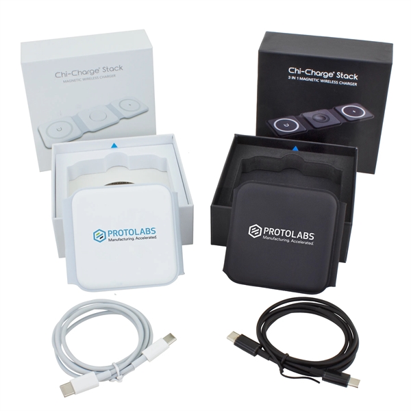 Chi-Charge Stack 3-in-1 Fast Charge Mat for Apple & Android - Chi-Charge Stack 3-in-1 Fast Charge Mat for Apple & Android - Image 13 of 32