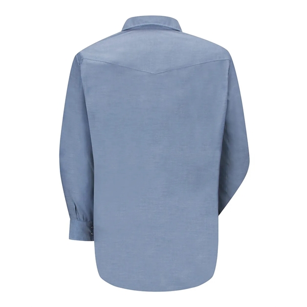 Red Kap Deluxe Western Style Long Sleeve Shirt - Red Kap Deluxe Western Style Long Sleeve Shirt - Image 2 of 2