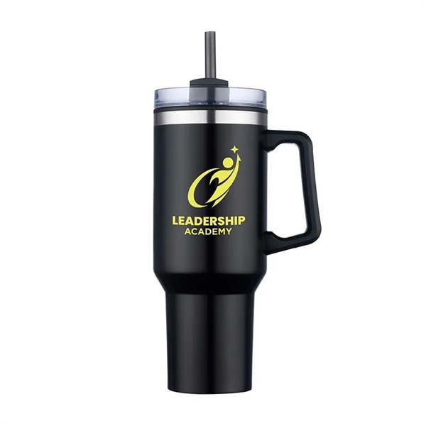 Connor 40 oz. Steel/PP Liner Travel Mug - Connor 40 oz. Steel/PP Liner Travel Mug - Image 1 of 6