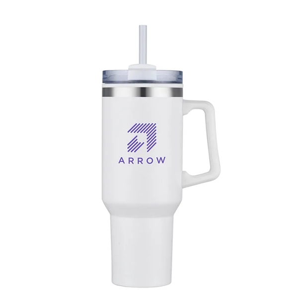 Connor 40 oz. Steel/PP Liner Travel Mug - Connor 40 oz. Steel/PP Liner Travel Mug - Image 6 of 6