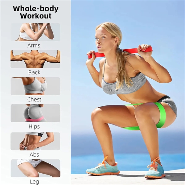 Fitness Rubber Resistance Bands - Fitness Rubber Resistance Bands - Image 2 of 3