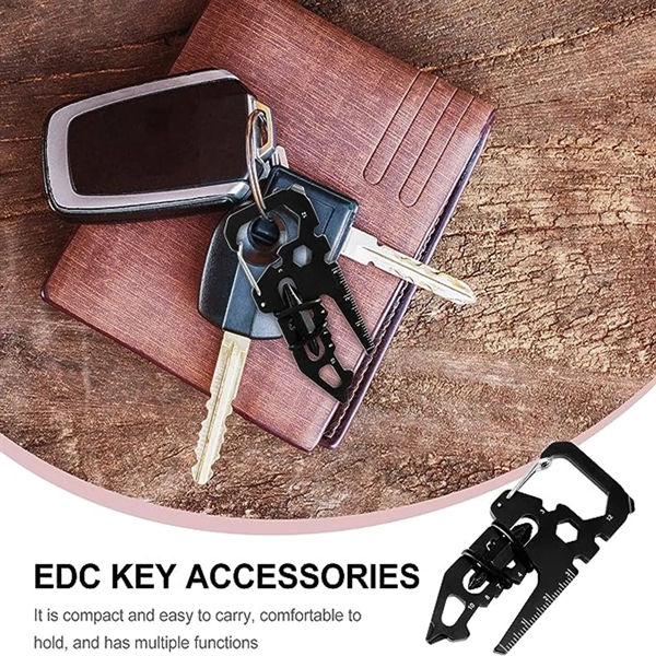 15 in 1 Tool Card Keychain - 15 in 1 Tool Card Keychain - Image 5 of 5