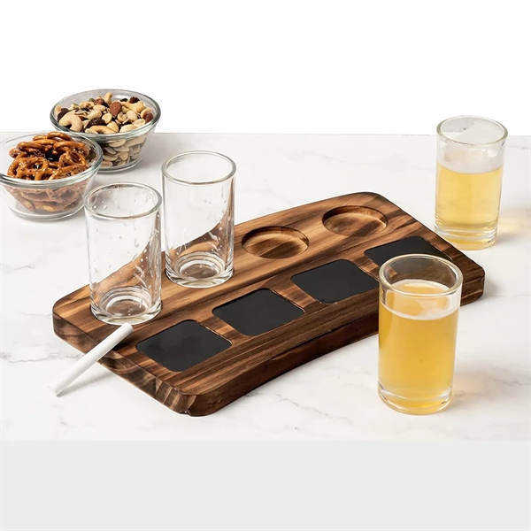 Vintage Beer Flight Serving Board - Vintage Beer Flight Serving Board - Image 5 of 5