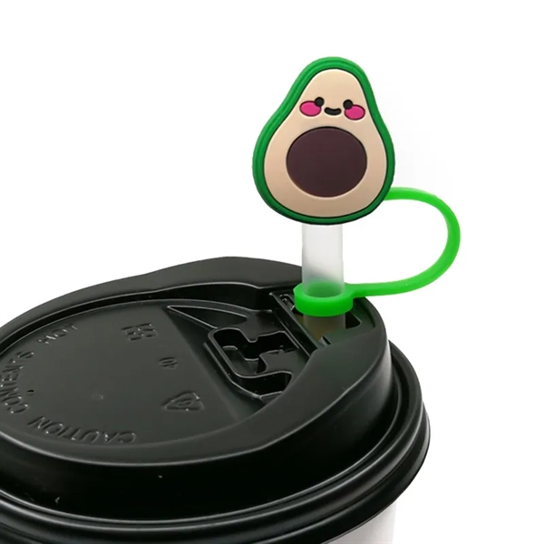 Silicone Straw Tips Cover - Silicone Straw Tips Cover - Image 1 of 12