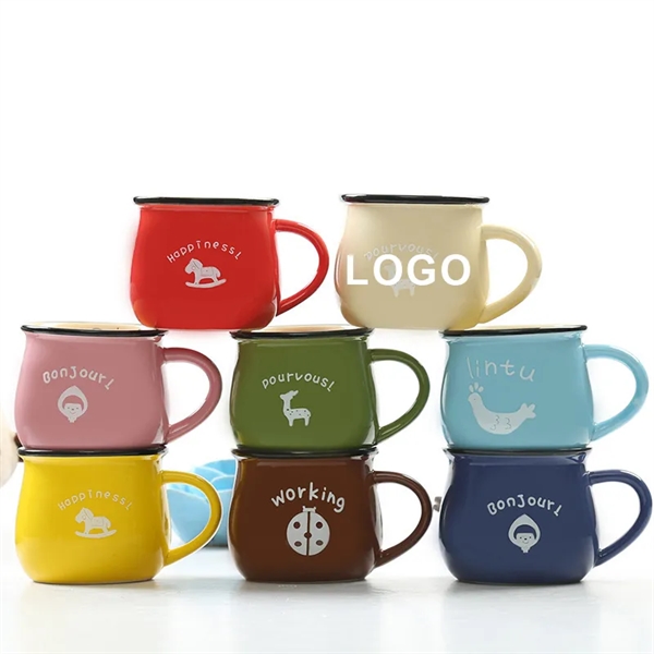 12oz Creative Ceramic Coffee Mug - 12oz Creative Ceramic Coffee Mug - Image 0 of 4