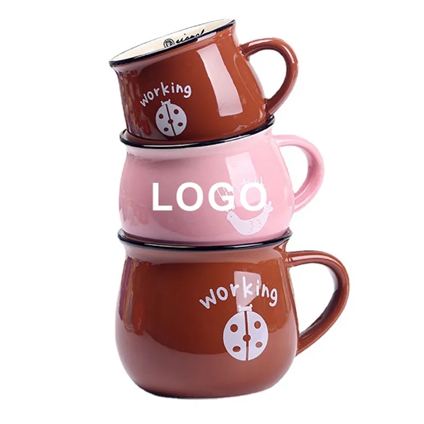 12oz Creative Ceramic Coffee Mug - 12oz Creative Ceramic Coffee Mug - Image 1 of 4