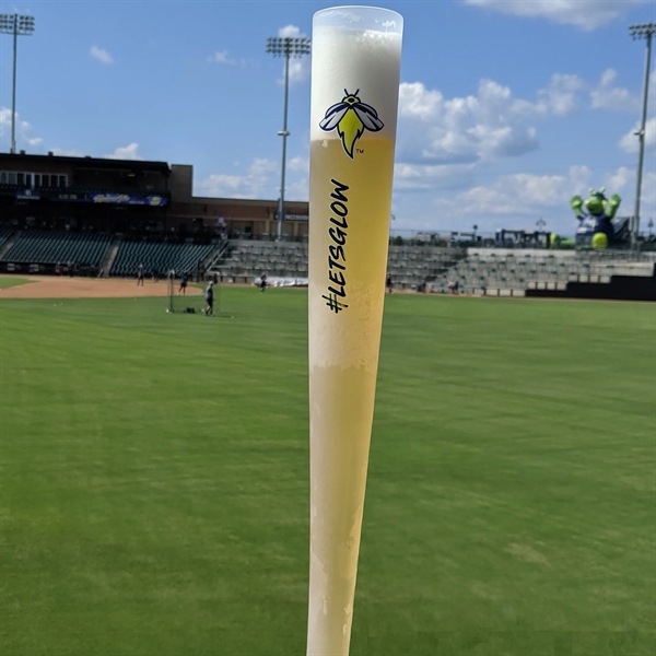 21oz Baseball Bat Souvenir Cup Beer Yard Glass Plastic - 21oz Baseball Bat Souvenir Cup Beer Yard Glass Plastic - Image 1 of 3