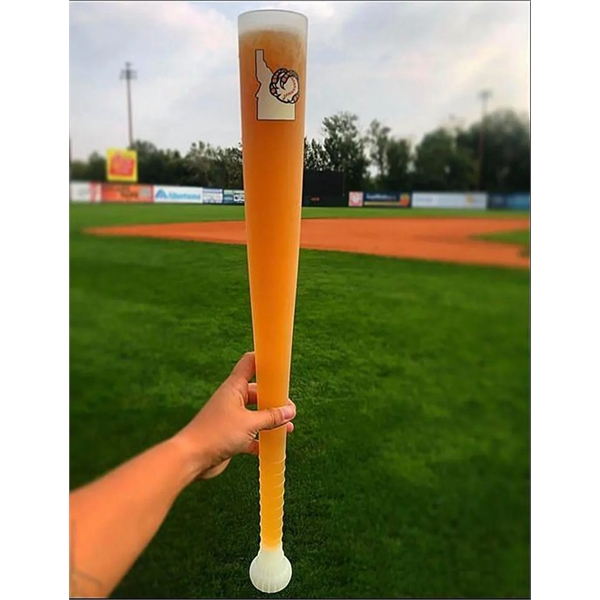 21oz Baseball Bat Souvenir Cup Beer Yard Glass Plastic - 21oz Baseball Bat Souvenir Cup Beer Yard Glass Plastic - Image 2 of 3