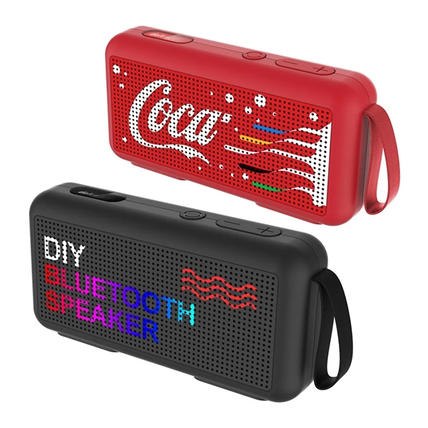 Full Printing Portable Mini Bluetooth Speaker - Full Printing Portable Mini Bluetooth Speaker - Image 0 of 3