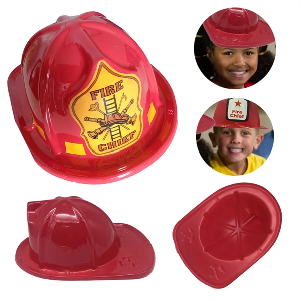 Plastic Children's Fire Firefighter fireman's Hat /Toy - Plastic Children's Fire Firefighter fireman's Hat /Toy - Image 1 of 1