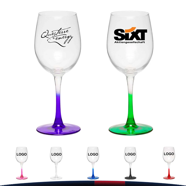 12 oz. Ginbon White Wine Glasses - 12 oz. Ginbon White Wine Glasses - Image 0 of 9