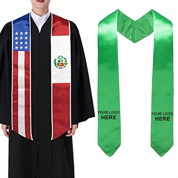 Honor Unisex Custom Graduation Sash Stole - Honor Unisex Custom Graduation Sash Stole - Image 0 of 1