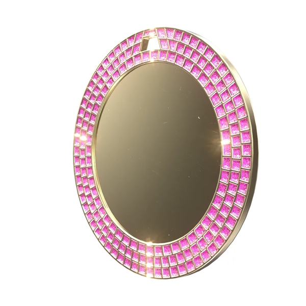 2 3/4" Express Vibraprint® Pink Glitter Insert Medal - 2 3/4" Express Vibraprint® Pink Glitter Insert Medal - Image 8 of 10