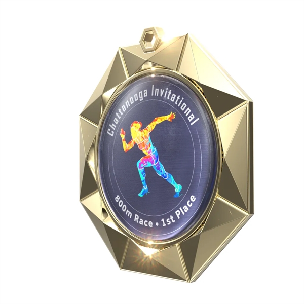 2 3/4'' Express Vibraprint Bright Insert Medal - 2 3/4'' Express Vibraprint Bright Insert Medal - Image 1 of 10