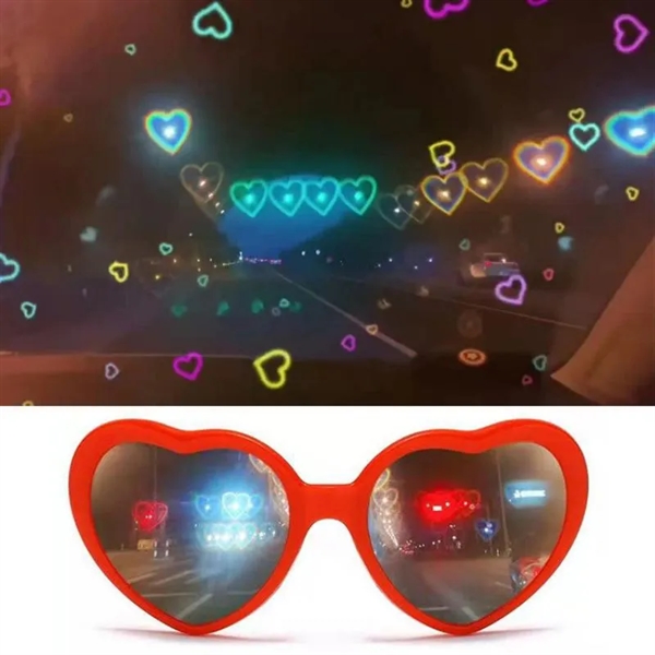Fashion Heart Sunglasses - Fashion Heart Sunglasses - Image 1 of 4