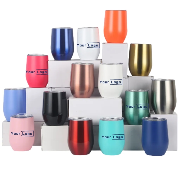 11 Oz Double Wall Stainless Steel Vacuum Insulated Mugs - 11 Oz Double Wall Stainless Steel Vacuum Insulated Mugs - Image 0 of 2
