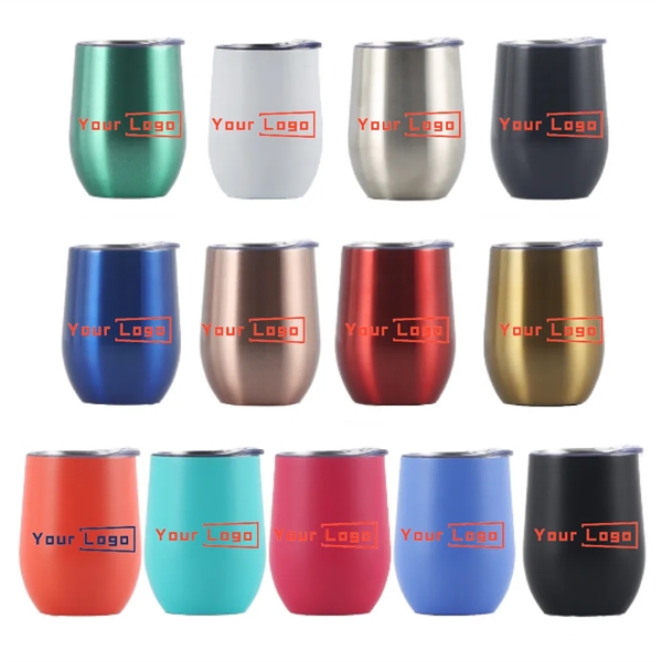 11 Oz Double Wall Stainless Steel Vacuum Insulated Mugs - 11 Oz Double Wall Stainless Steel Vacuum Insulated Mugs - Image 2 of 2