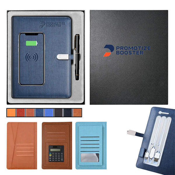 Wireless Charging Notebook Set Business Combo - Wireless Charging Notebook Set Business Combo - Image 0 of 2