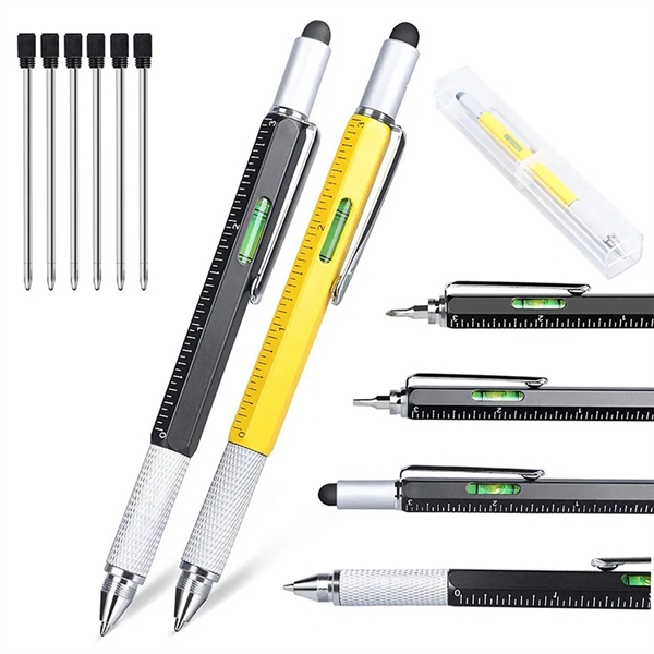 6-in-1 Locus Ballpoint Pen - 6-in-1 Locus Ballpoint Pen - Image 0 of 1