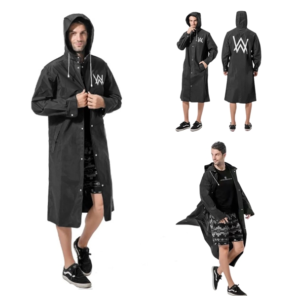 Hooded Windbreaker Raincoat - Hooded Windbreaker Raincoat - Image 0 of 1