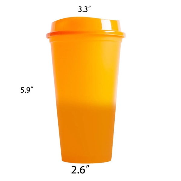 16oz Color Changing Stadium Cups - 16oz Color Changing Stadium Cups - Image 2 of 2