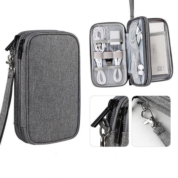 Electronic Organizer Tech Accessory Pouch - Electronic Organizer Tech Accessory Pouch - Image 3 of 6