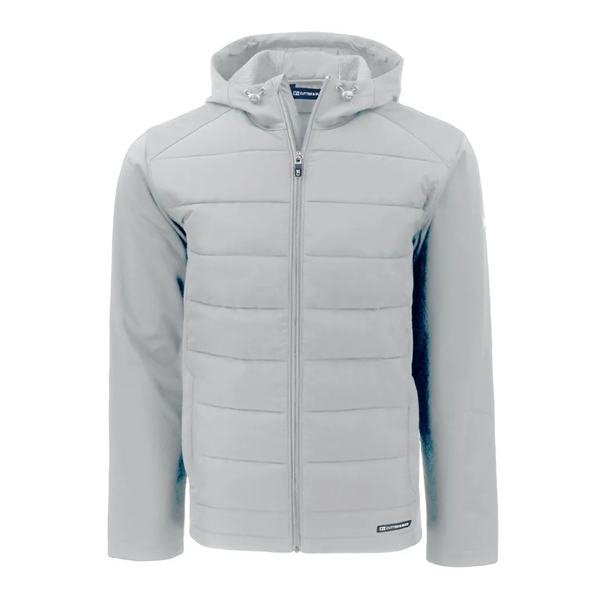 Cutter & Buck Evoke Hybrid Softshell Recycled Full Zip Me... - Cutter & Buck Evoke Hybrid Softshell Recycled Full Zip Me... - Image 2 of 9