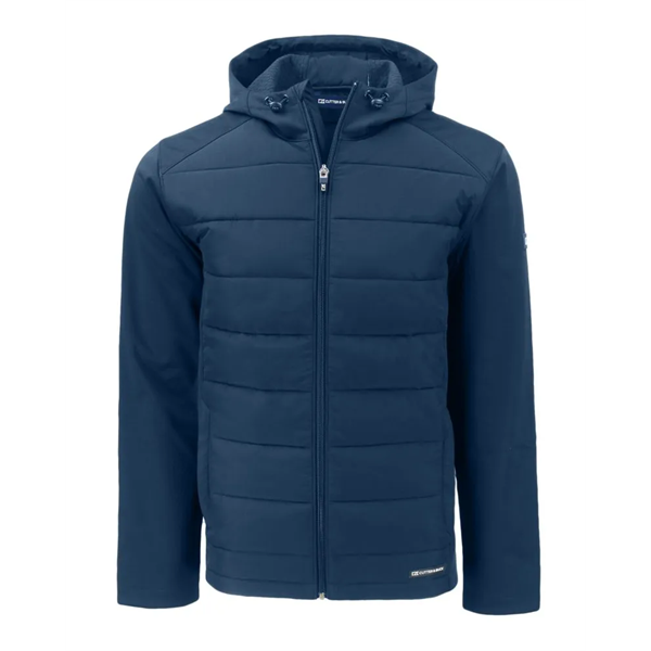 Cutter & Buck Evoke Hybrid Softshell Recycled Full Zip Me... - Cutter & Buck Evoke Hybrid Softshell Recycled Full Zip Me... - Image 3 of 9