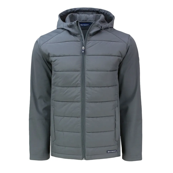 Cutter & Buck Evoke Hybrid Softshell Recycled Full Zip Me... - Cutter & Buck Evoke Hybrid Softshell Recycled Full Zip Me... - Image 4 of 9