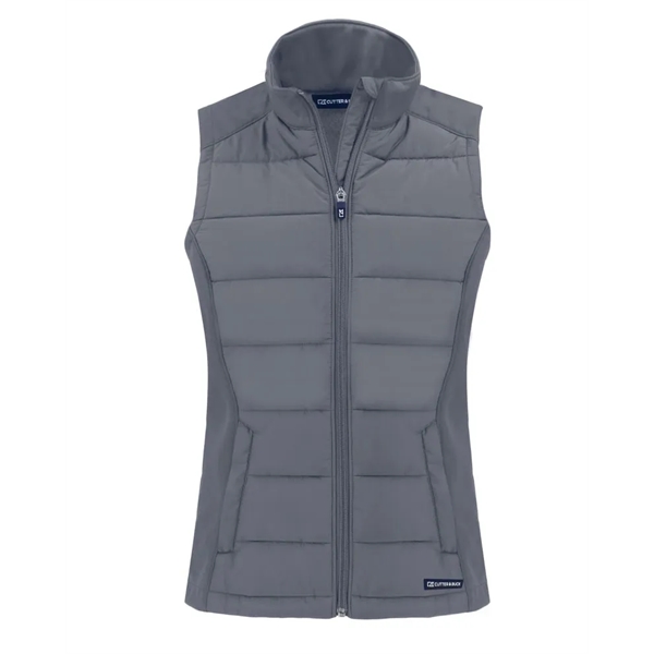 Cutter & Buck Evoke Hybrid Softshell Recycled Womens Full... - Cutter & Buck Evoke Hybrid Softshell Recycled Womens Full... - Image 4 of 9