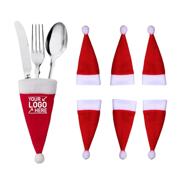 Mini Felt Santa Hats for Decoration - Mini Felt Santa Hats for Decoration - Image 0 of 2