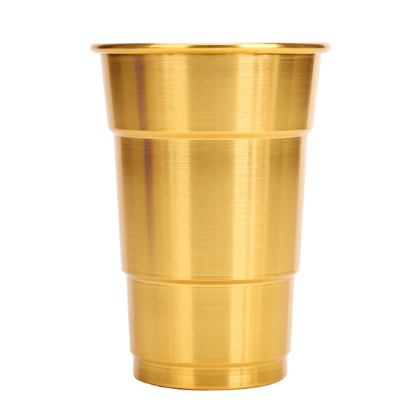 16 oz Aluminum Beverage Tumbler Stadium Cup - 16 oz Aluminum Beverage Tumbler Stadium Cup - Image 3 of 5