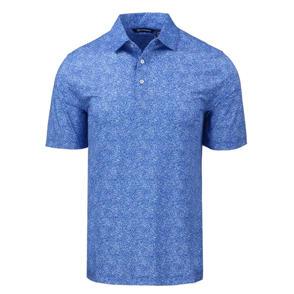 Cutter & Buck Pike Constellation Print Stretch Mens Polo - Cutter & Buck Pike Constellation Print Stretch Mens Polo - Image 6 of 14