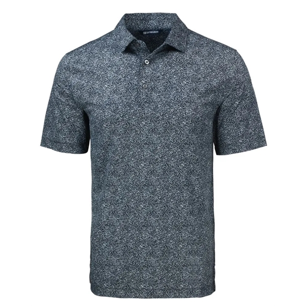 Cutter & Buck Pike Constellation Print Stretch Mens Polo - Cutter & Buck Pike Constellation Print Stretch Mens Polo - Image 7 of 14