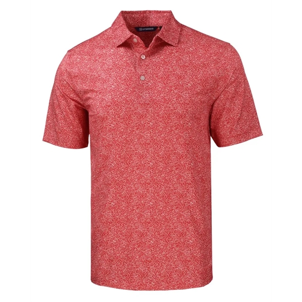 Cutter & Buck Pike Constellation Print Stretch Mens Polo - Cutter & Buck Pike Constellation Print Stretch Mens Polo - Image 9 of 14