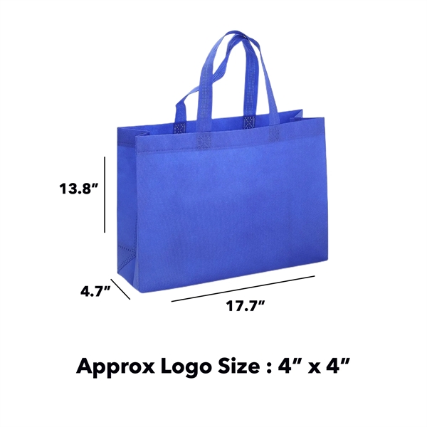 Large Non Woven Grocery Tote Bag - Large Non Woven Grocery Tote Bag - Image 1 of 1