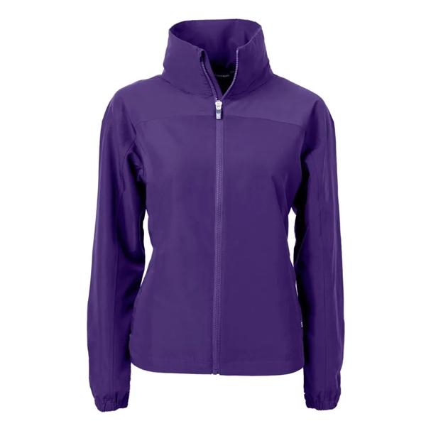 Cutter & Buck Charter Eco Recycled Womens Full-Zip Jacket - Cutter & Buck Charter Eco Recycled Womens Full-Zip Jacket - Image 7 of 19