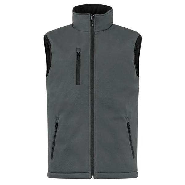 Clique Equinox Insulated Mens Softshell Vest - Clique Equinox Insulated Mens Softshell Vest - Image 6 of 6