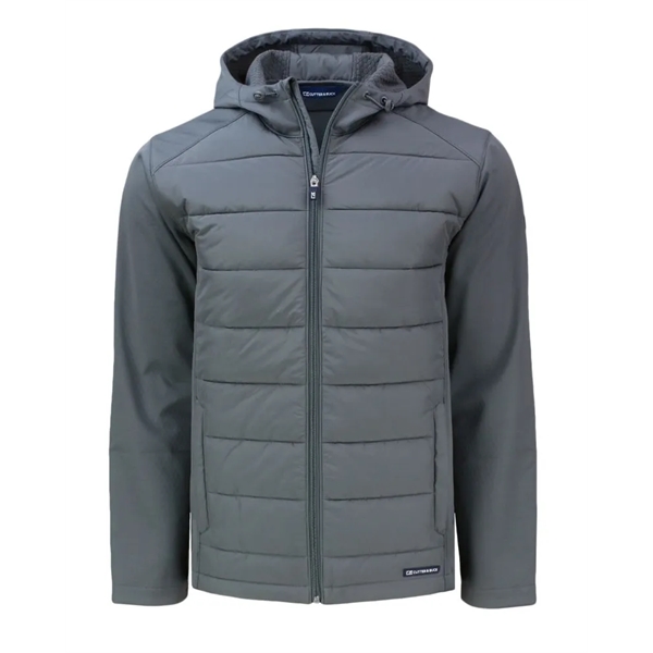 Cutter & Buck Evoke Hybrid Softshell Recycled Full Zip Me... - Cutter & Buck Evoke Hybrid Softshell Recycled Full Zip Me... - Image 3 of 19