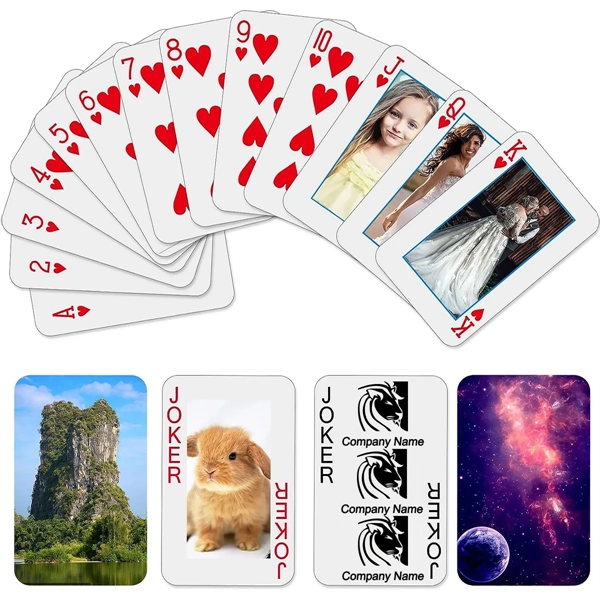 Customized Advertising Playing Cards In Various Materials - Customized Advertising Playing Cards In Various Materials - Image 0 of 7