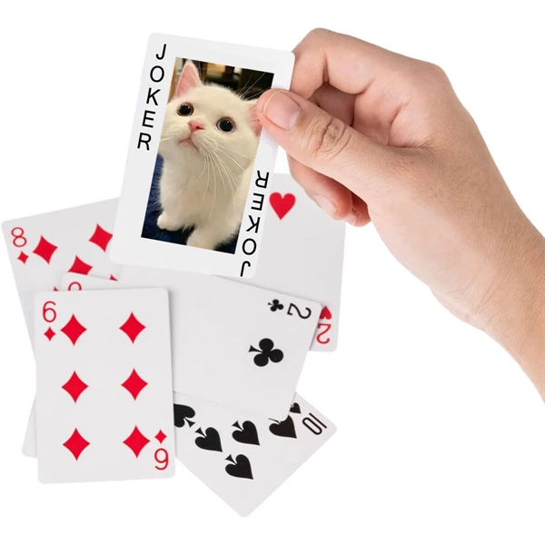 Customized Advertising Playing Cards In Various Materials - Customized Advertising Playing Cards In Various Materials - Image 1 of 7