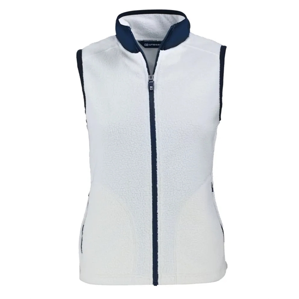 Cutter & Buck Cascade Eco Fleece Womens Vest - Cutter & Buck Cascade Eco Fleece Womens Vest - Image 3 of 9