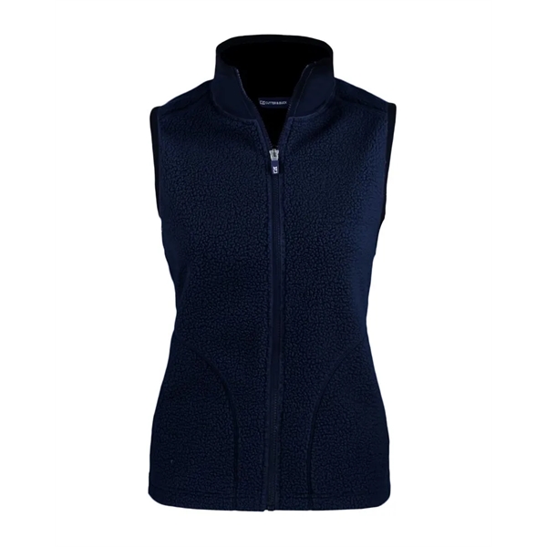 Cutter & Buck Cascade Eco Fleece Womens Vest - Cutter & Buck Cascade Eco Fleece Womens Vest - Image 4 of 9